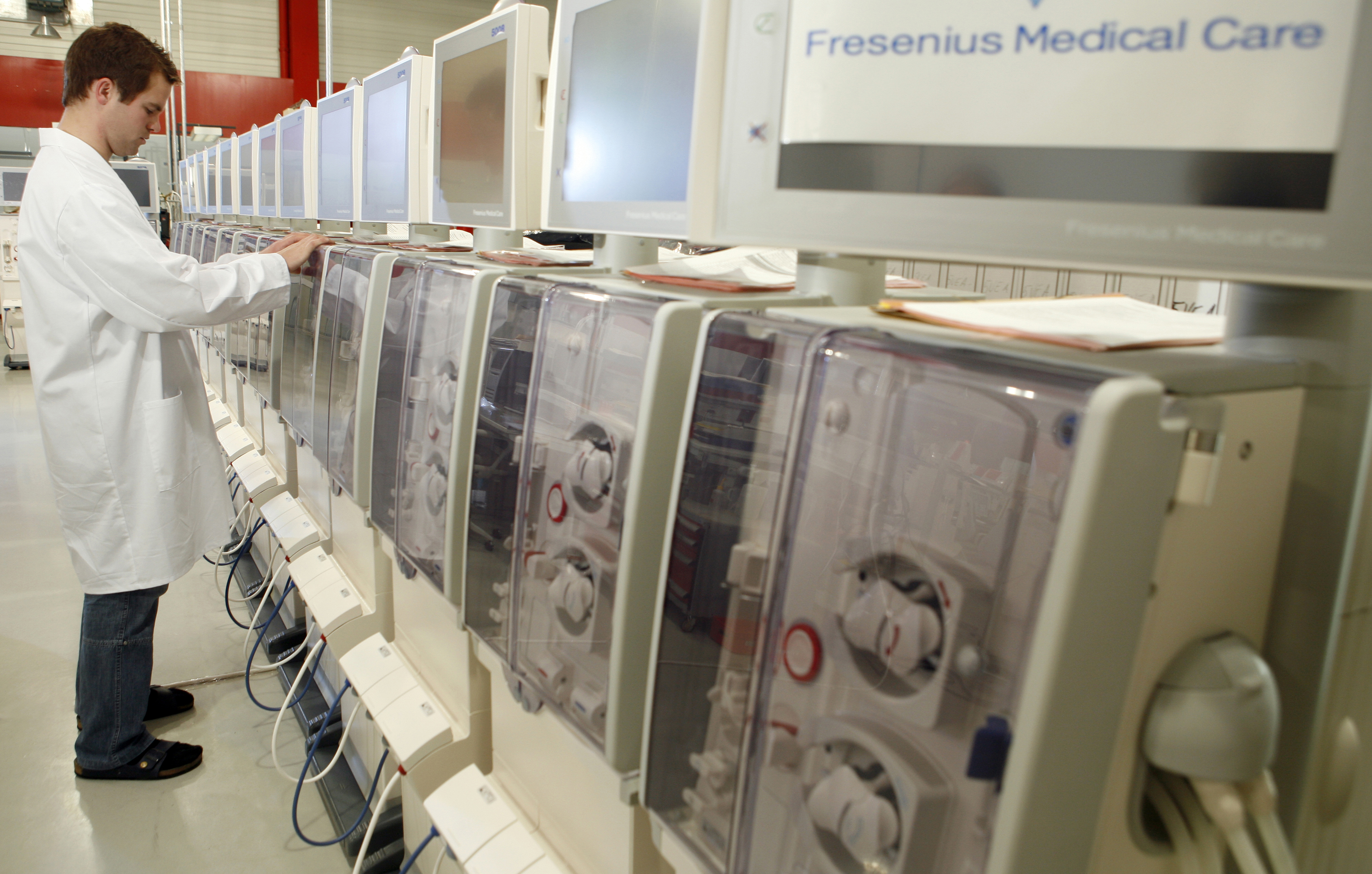 What are some facts about Fresenius dialysis centers?