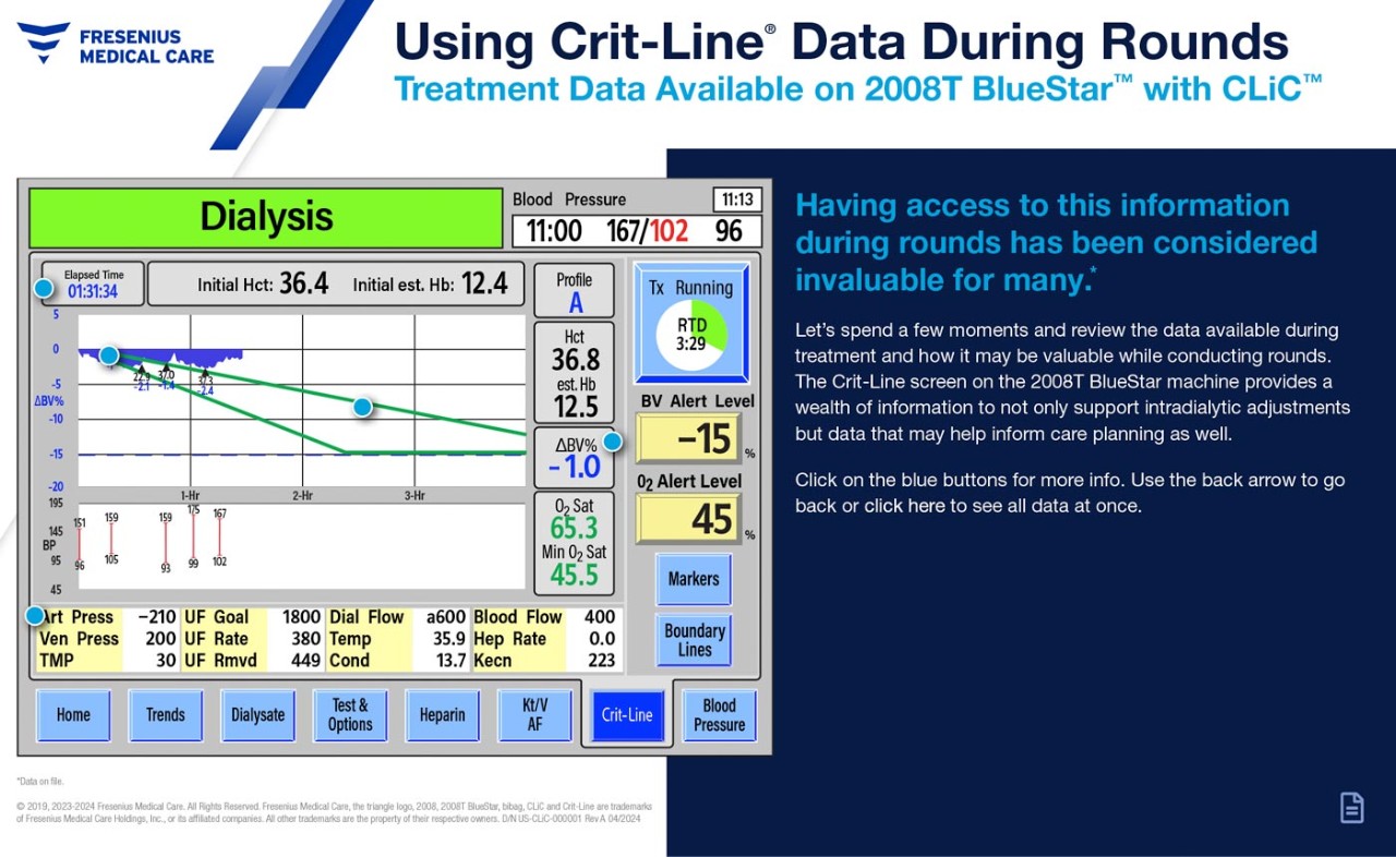 Dialysis Rounding Notebook Crit-Line Practical Tools & Real-World Use in Dialysis