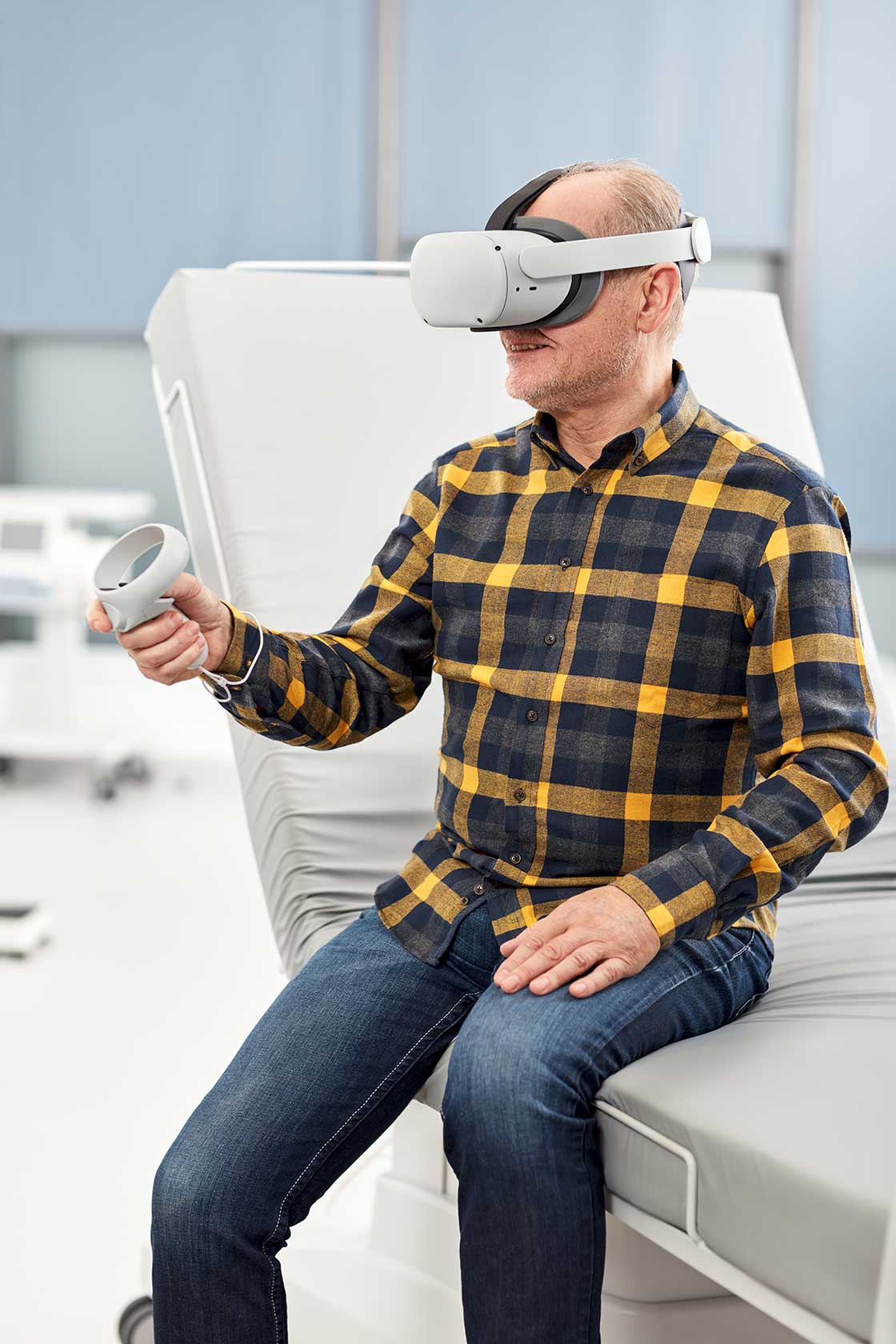 Virtual reality training for PD | Fresenius Medical Care