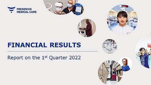 Fresenius Medical Care reports first quarter results in line with its expectations despite significant headwinds