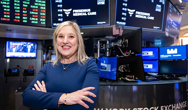 Vorstandsvorsitzende Helen Giza im TV Interview mit NYSE Floor Talk